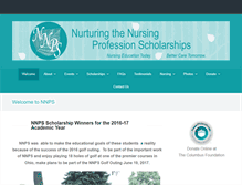 Tablet Screenshot of nnpsfund.org